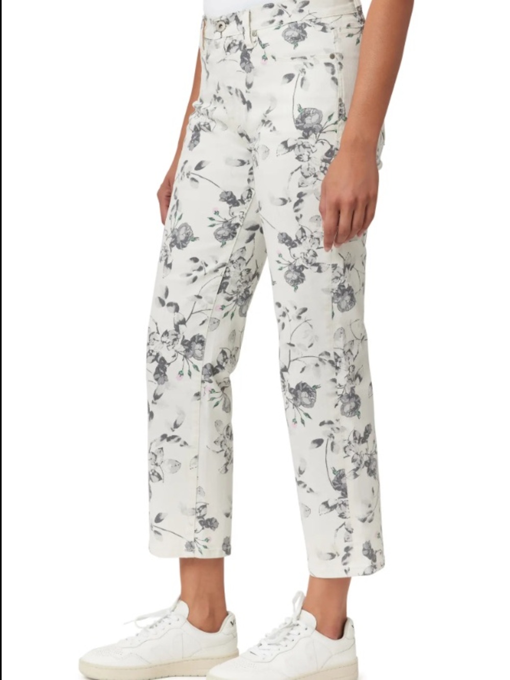 Kensie High Rise Slim Straight Crop Jean NWT - Picture 2 of 10